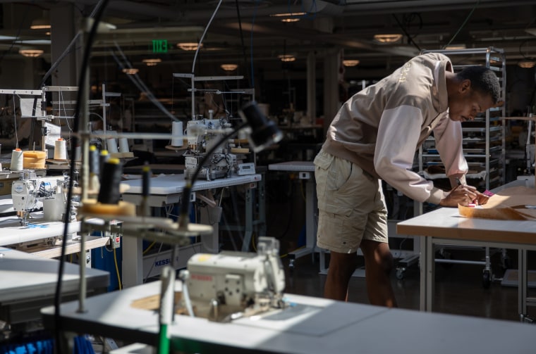 Industrial Sewing & Innovation Center Facility Ahead Of Markit Manufacturing Figures